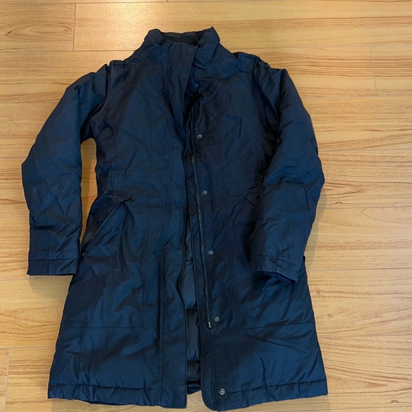 Northface Classic black North face down puffy puff parka jacket coat warm - Picture 1 of 7